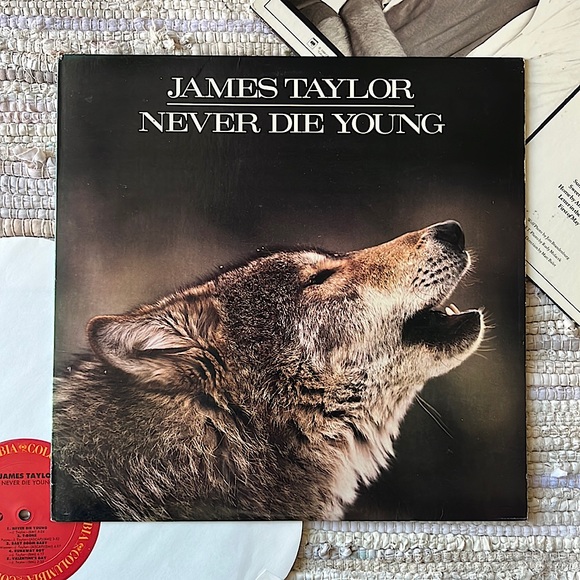 James Taylor - “Never Die Young” Vinyl LP - Picture 1 of 5
